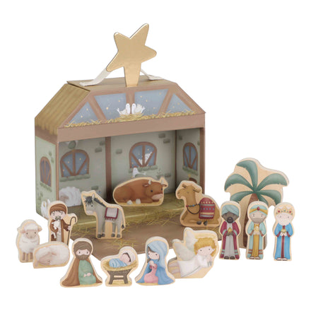 Little Dutch Speelkoffer Kerststal