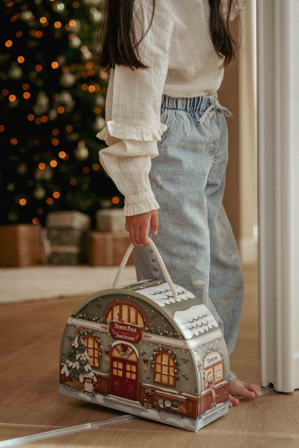 Little Dutch Aftelkalender Treinbaan