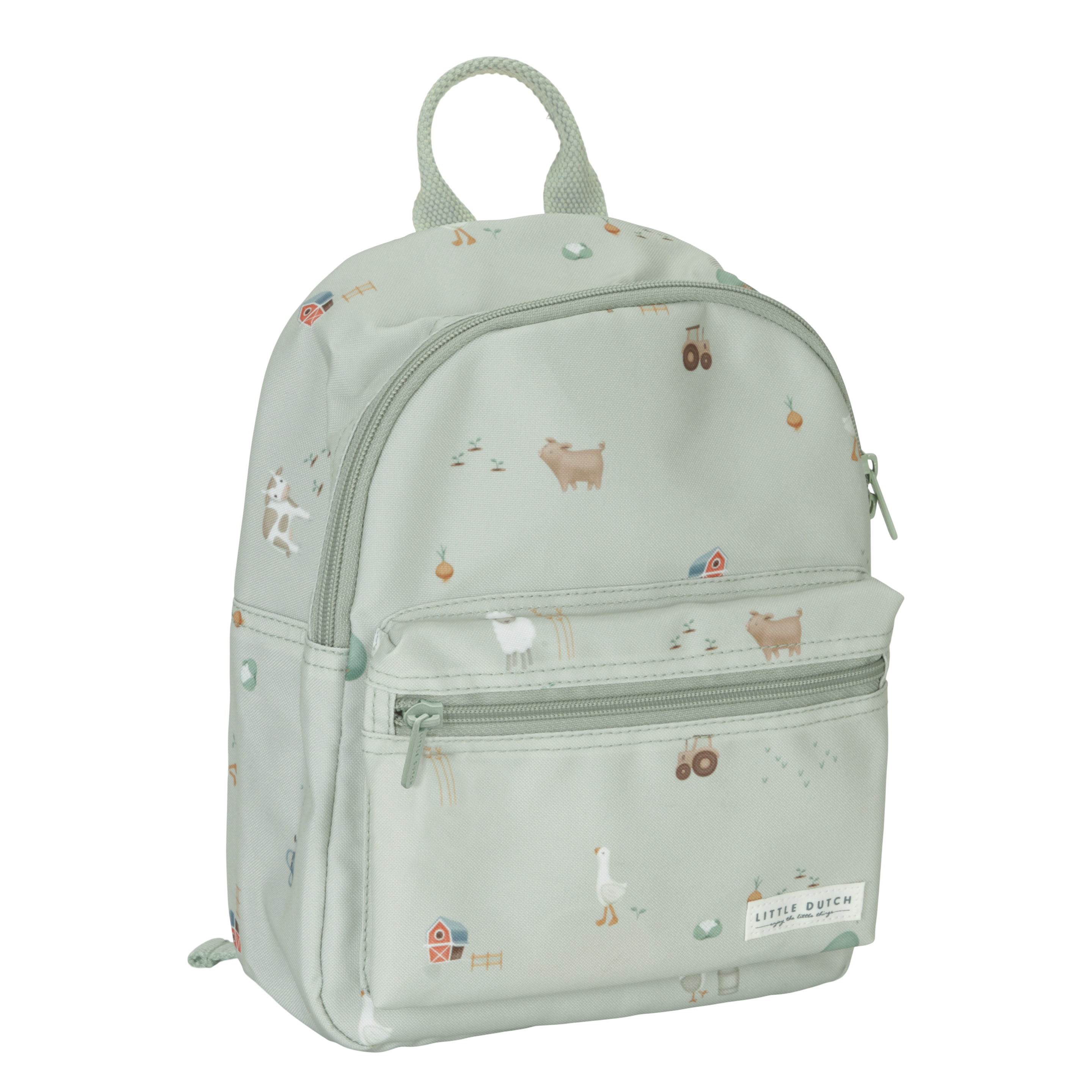 Little Dutch Kleuterrugzakje Little Farm | Olive