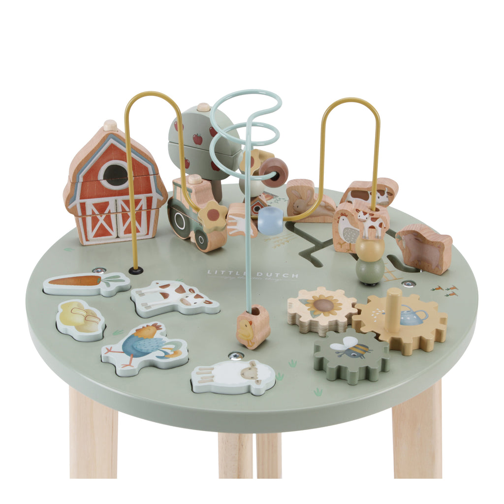 Little Dutch Houten Activiteitentafel | Little Farm