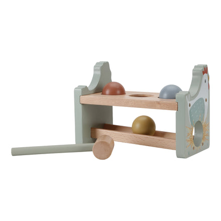 Little Dutch Houten Hamerbank Met Ballen | Little Farm