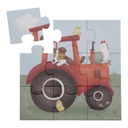 Little Dutch 4 In 1 Puzzel | Little Farm