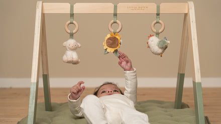 Little Dutch Houten Babygym Met Speeltjes | Little Farm