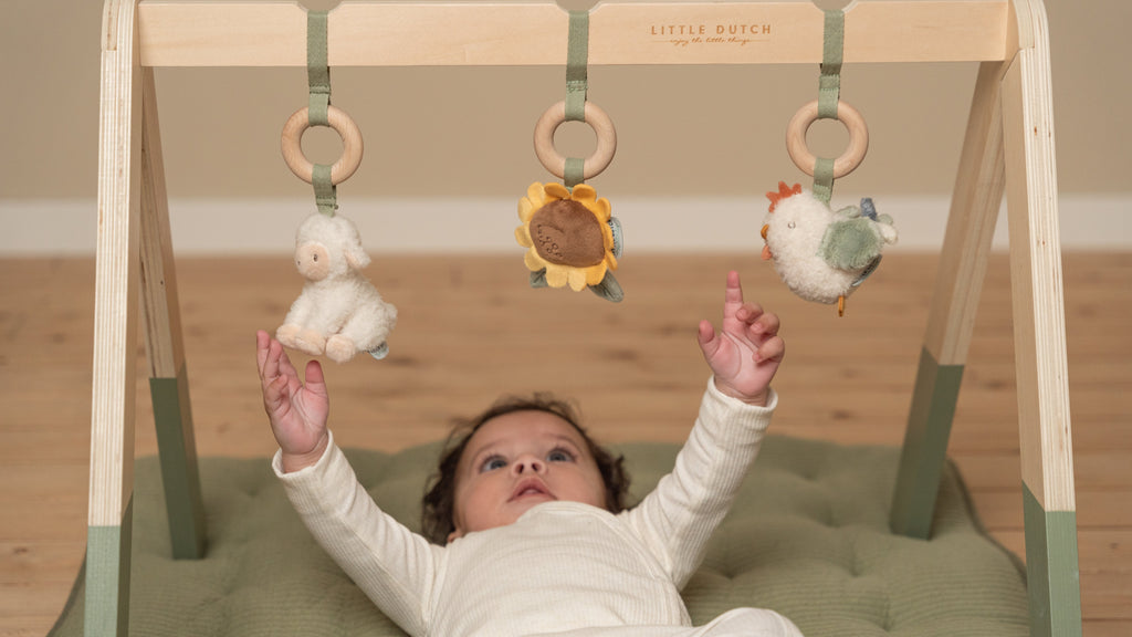 Little Dutch Houten Babygym Met Speeltjes | Little Farm