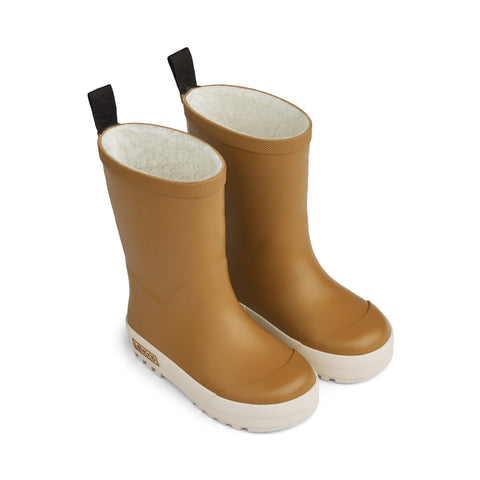 Liewood Mason Thermo Rain Boot | Golden Caramel - Sandy*