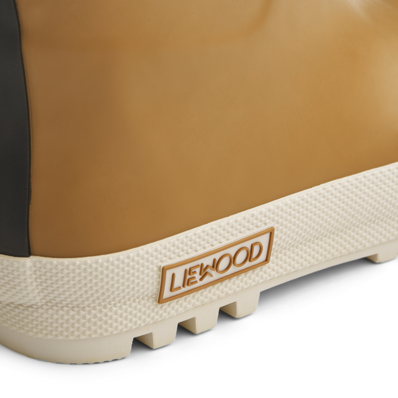 Liewood Mason Thermo Rain Boot | Golden Caramel - Sandy