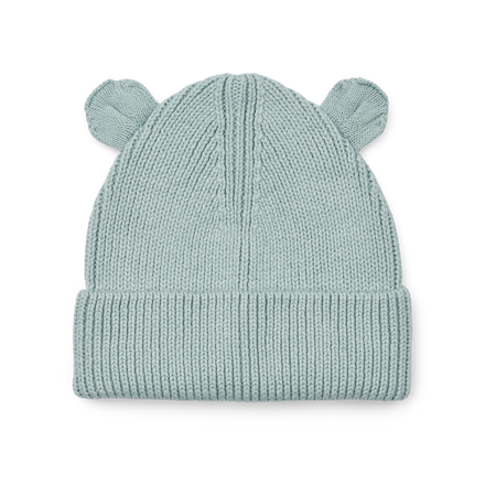 zzz Liewood Gina beanie with ears | Ice blue