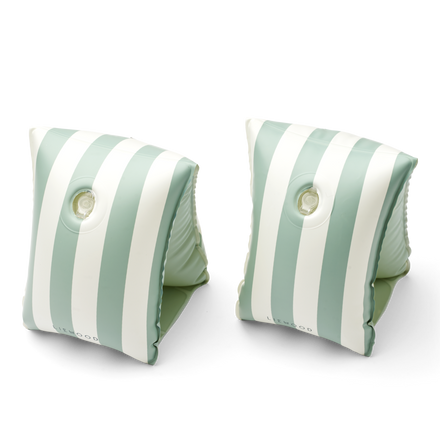 Liewood Shirley Printed Zwembanden 2-pack | Stripe Peppermint / Creme de la creme*