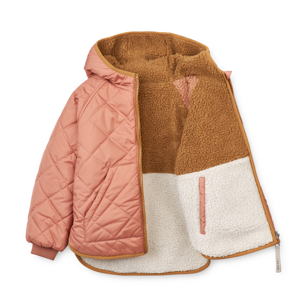 Liewood Jackson Reversible Jacket | Tuscany rose mix