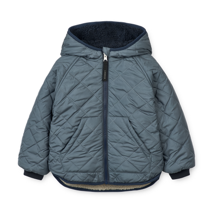 Liewood Jackson Reversible Jas | Whale Blue Multi Mix