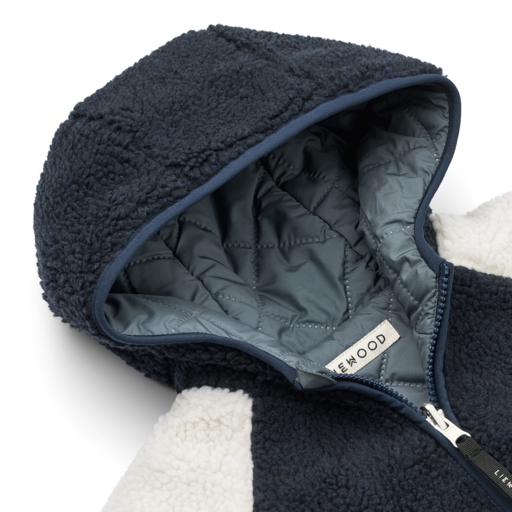 Liewood Jackson Reversible Jas | Whale Blue Multi Mix