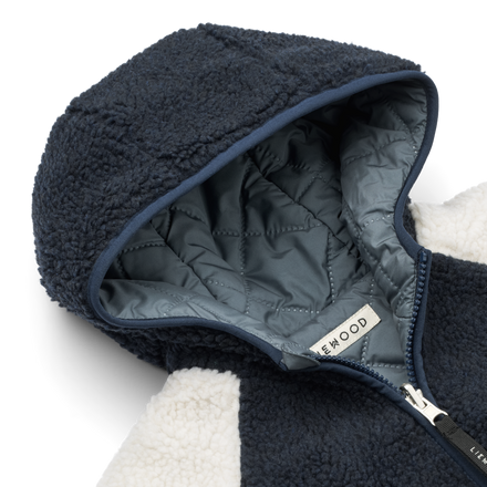 Liewood Jackson Reversible Jas | Whale Blue Multi Mix