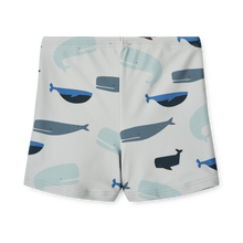 ZZZ Liewood Otto Zwembroek Met Print | Whales / Cloud Blue*