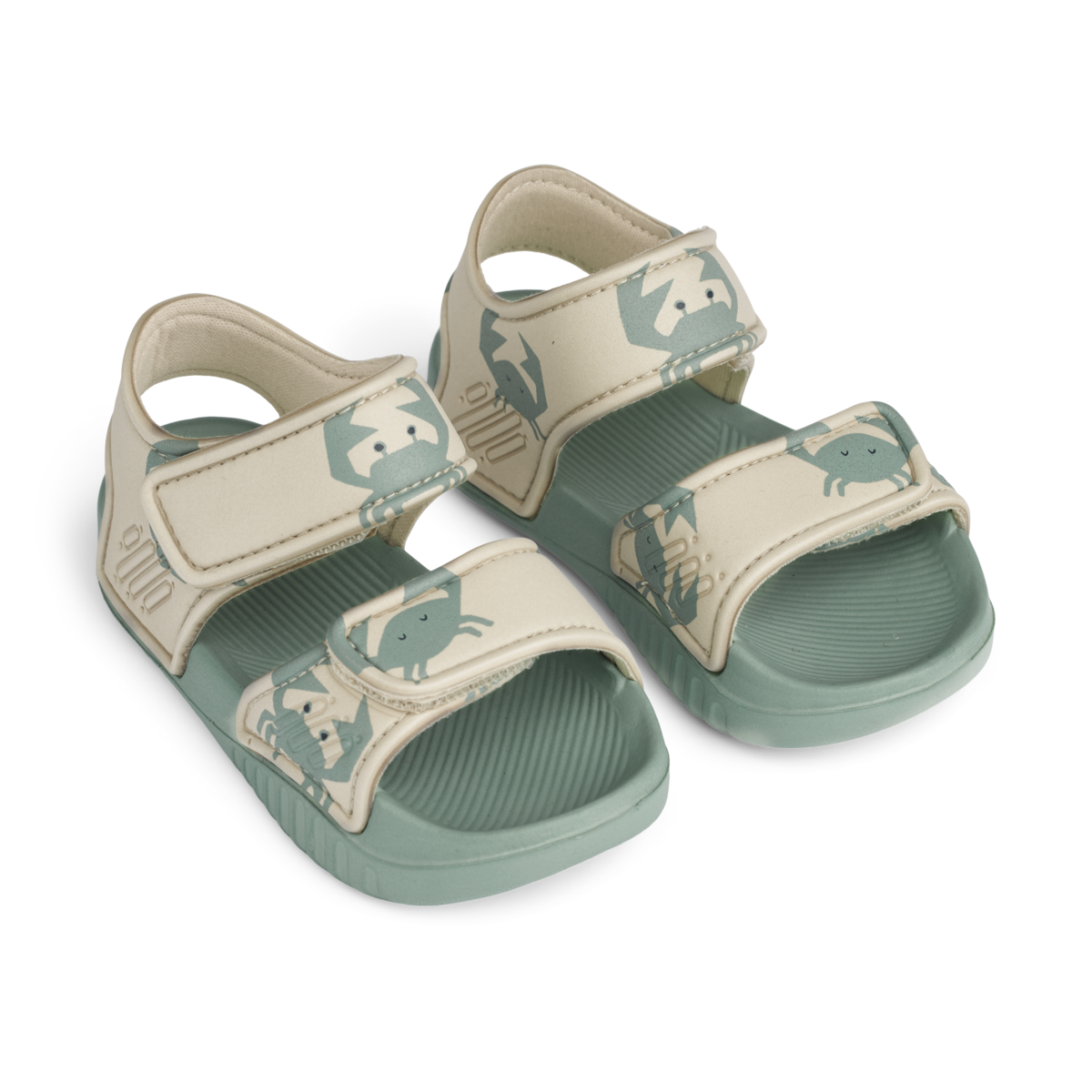 Liewood Blumer Sandalen Met Print | Crab / Sandy