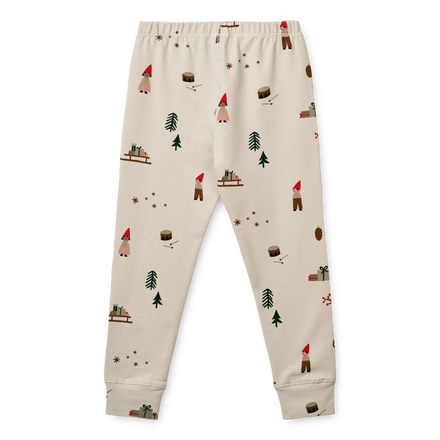 Liewood Wilhelm Pyjama Set | Christmas Holiday Sandy