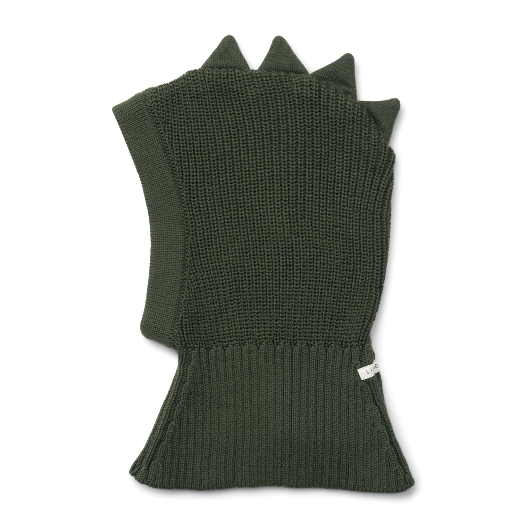 Liewood Hanibal Dino Balaclava | Hunter green