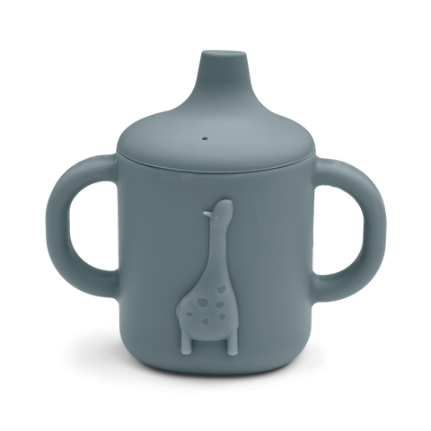 Liewood Amelio Sippy Cup Drinkbeker Met Handvaten | Whale Blue
