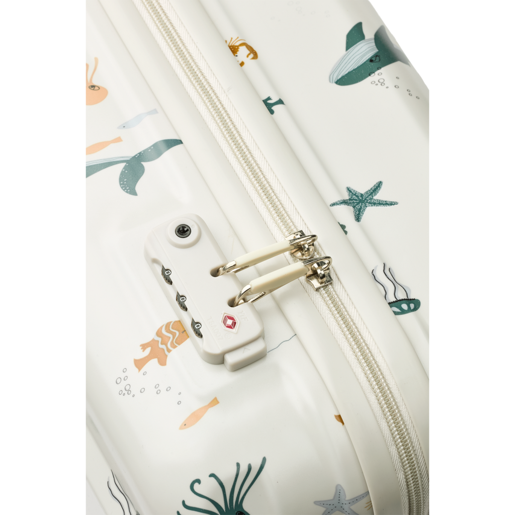 Liewood Hollie Hardcase Koffertje | Sea creature / Sandy