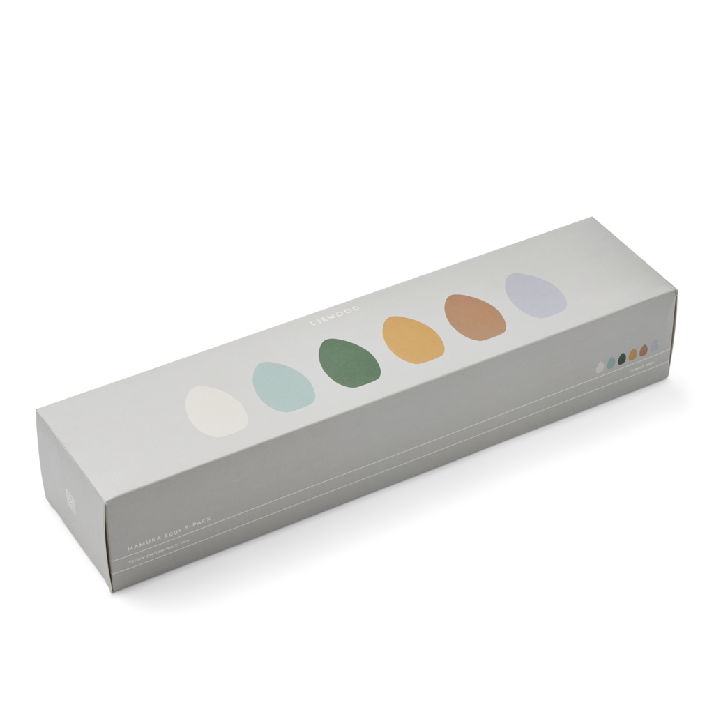 * Liewood Mamuka Krijt 6-Pack | Yellow mellow multi mix