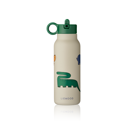 Liewood Falk Drinkfles 350 ml | Dinosaurs / Mist