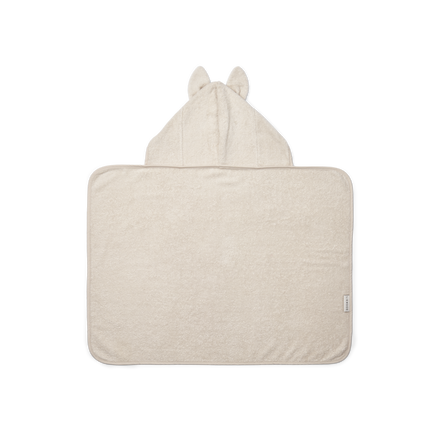 Liewood Vilas Rabbit Baby Badcape | Sandy