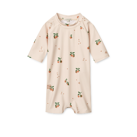 Liewood Thor Baby Swim Jumpsuit | Peach / Sea shell