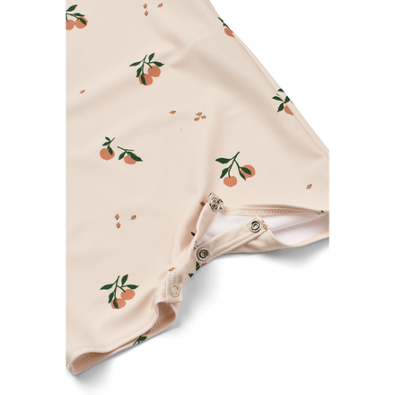 Liewood Thor Baby Swim Jumpsuit | Peach / Sea shell