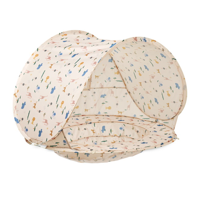 Liewood UV Pop Up Tent Met Peuterbad | Safari Sandy Mix
