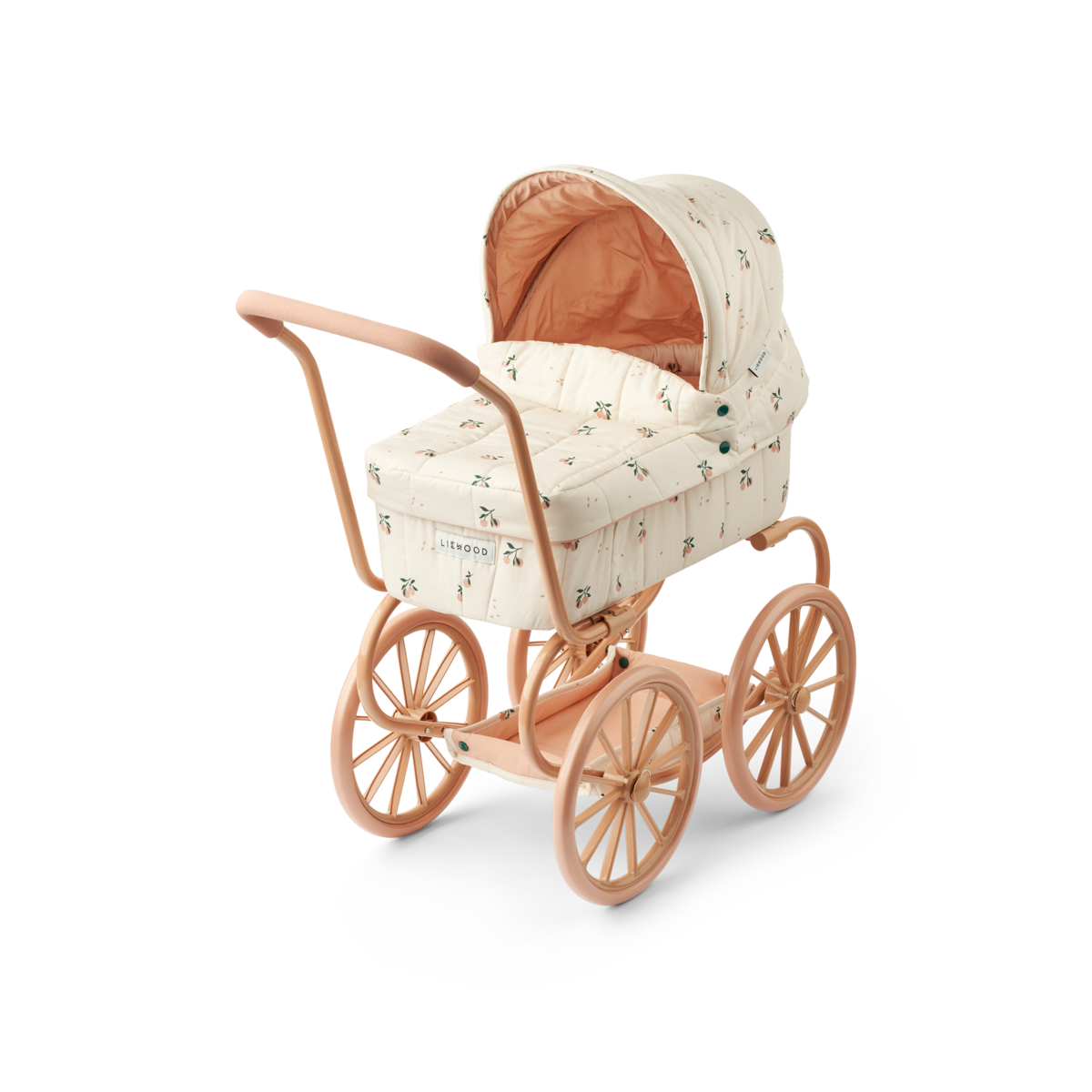 Liewood Adaline Poppen Kinderwagen | Peach / Sea shell