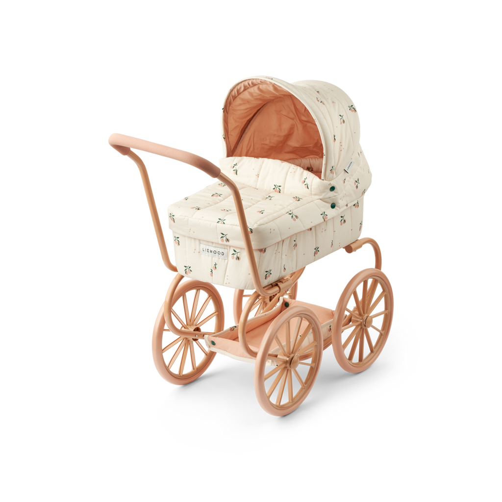 Liewood Adaline Poppen Kinderwagen | Peach / Sea shell