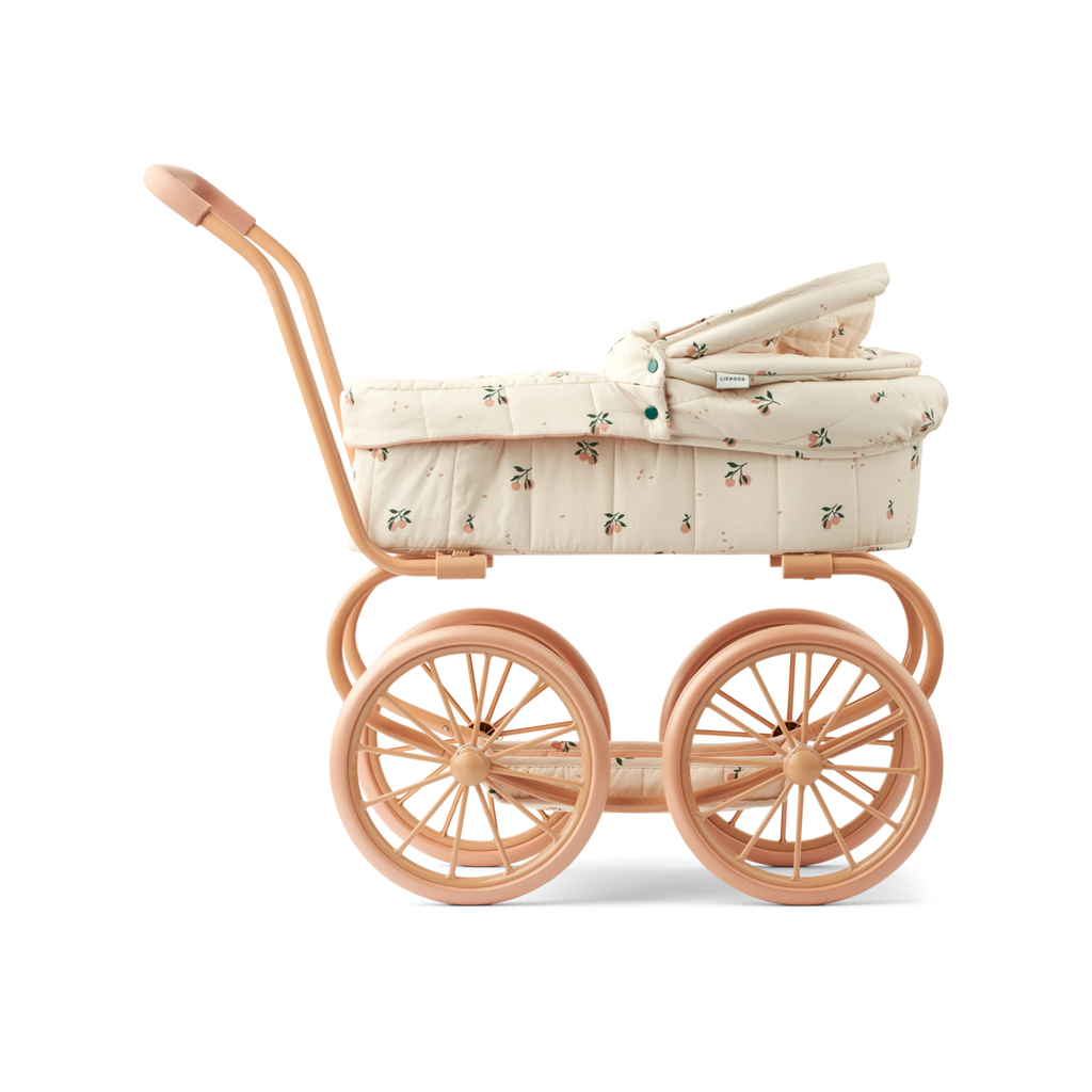 Liewood Adaline Poppen Kinderwagen | Peach / Sea shell