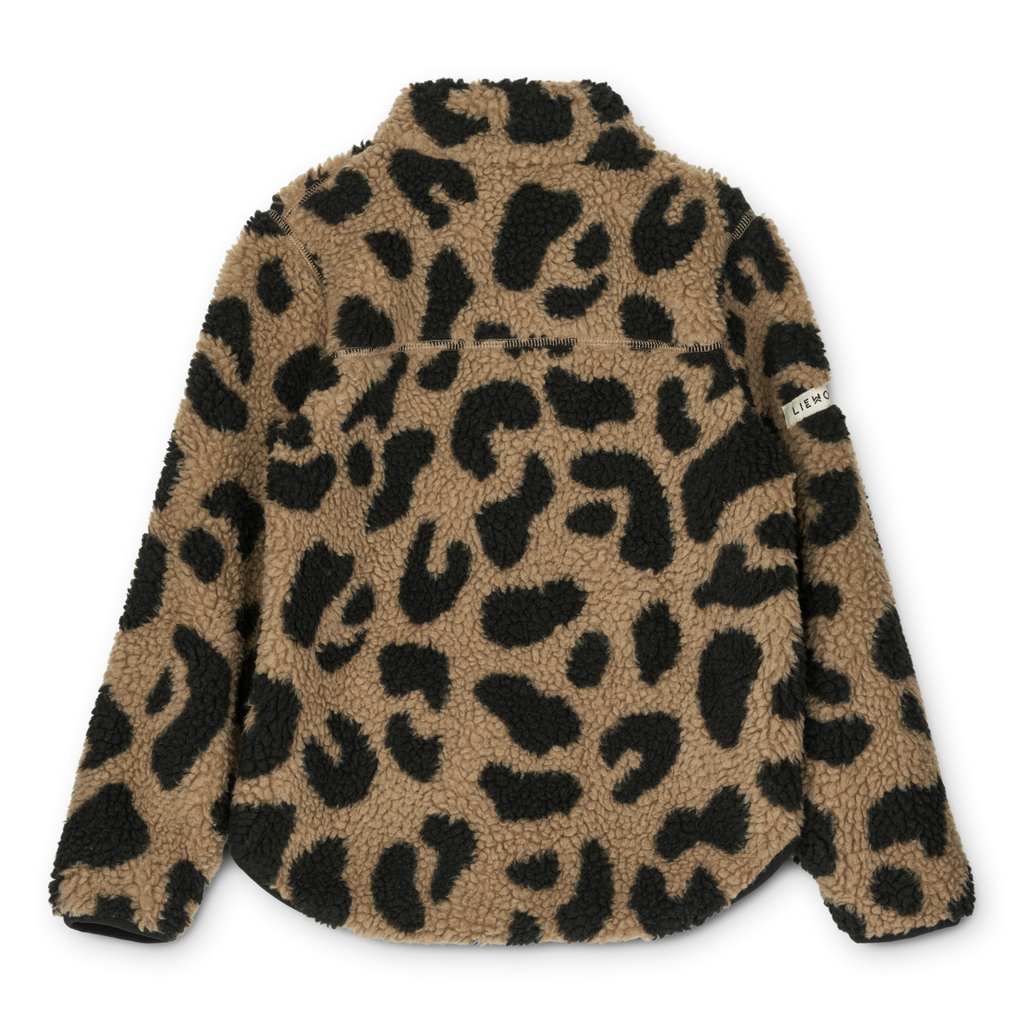 Liewood Nolan Pile Jacket | Mega Leo / Oat Mix
