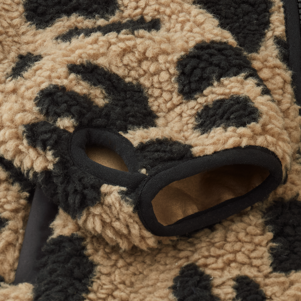 Liewood Nolan Pile Jacket | Mega Leo / Oat Mix