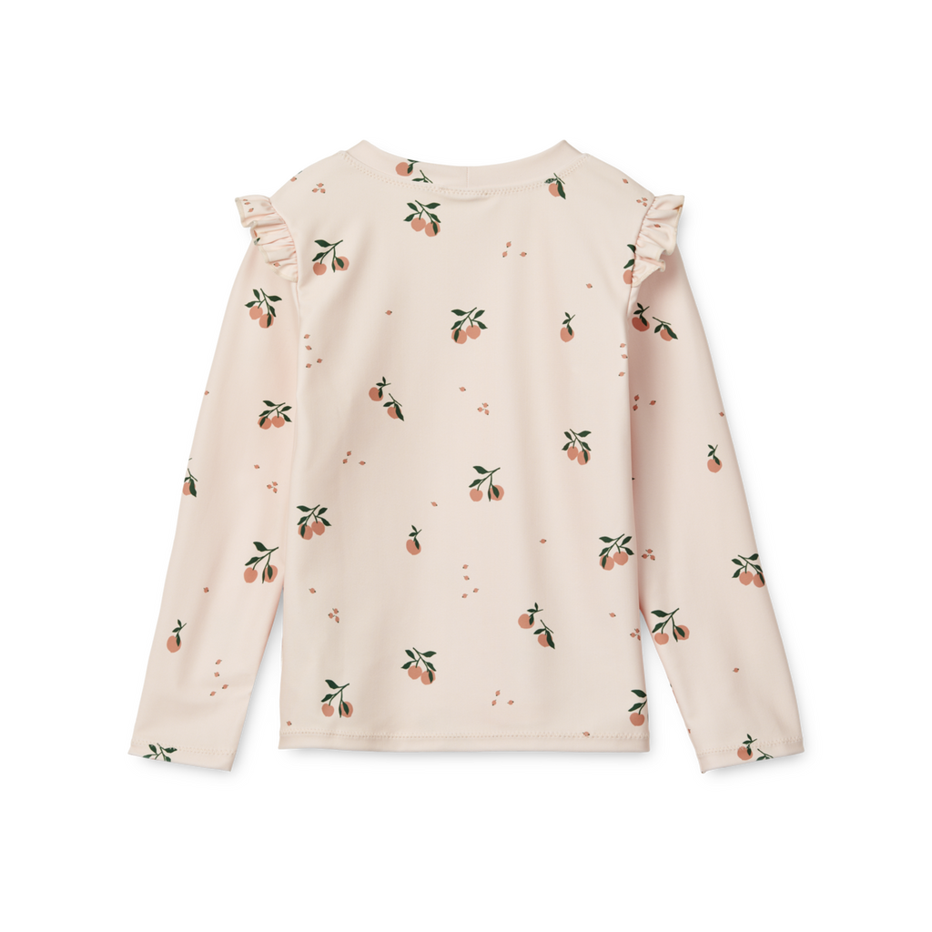 Liewood Tenley Zwem T-shirt | Peach / Sea shell