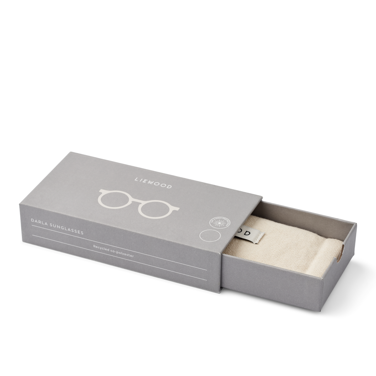 * Liewood Darla Zonnebril 4-10Y | Peach / Sea shell