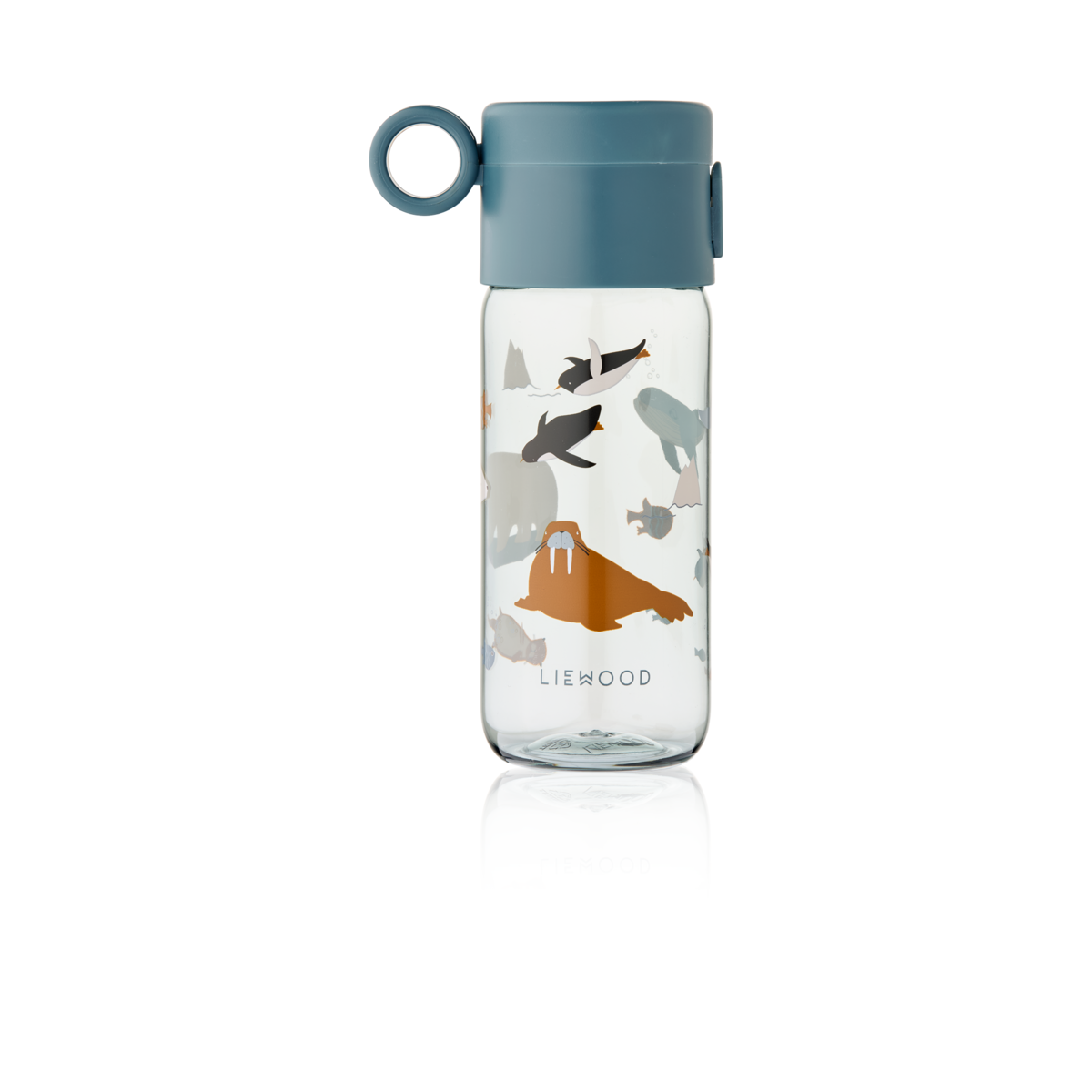 Liewood Clemence Tritan Drinkfles 350ml | Arctic Sea / Ocean View