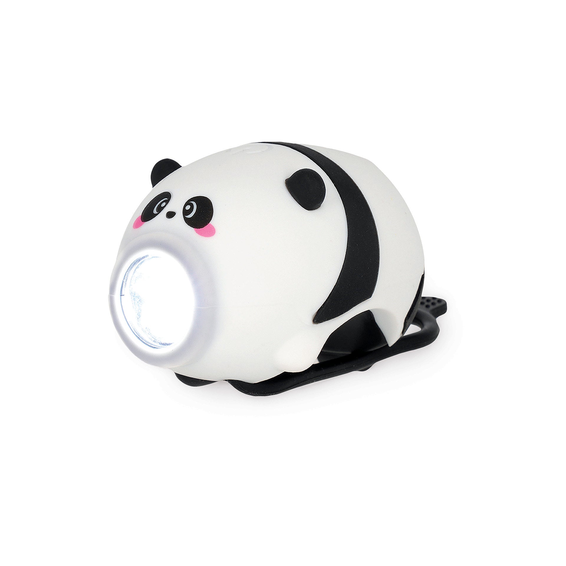 Legami herlaadbaar fietslampje met fietsbel panda bij De Gele Flamingo