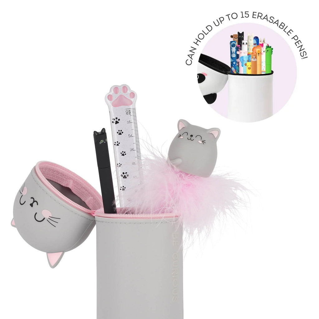 Legami "Hug Me" 2-in-1 Silicone Pennenzak Kawai | Kat