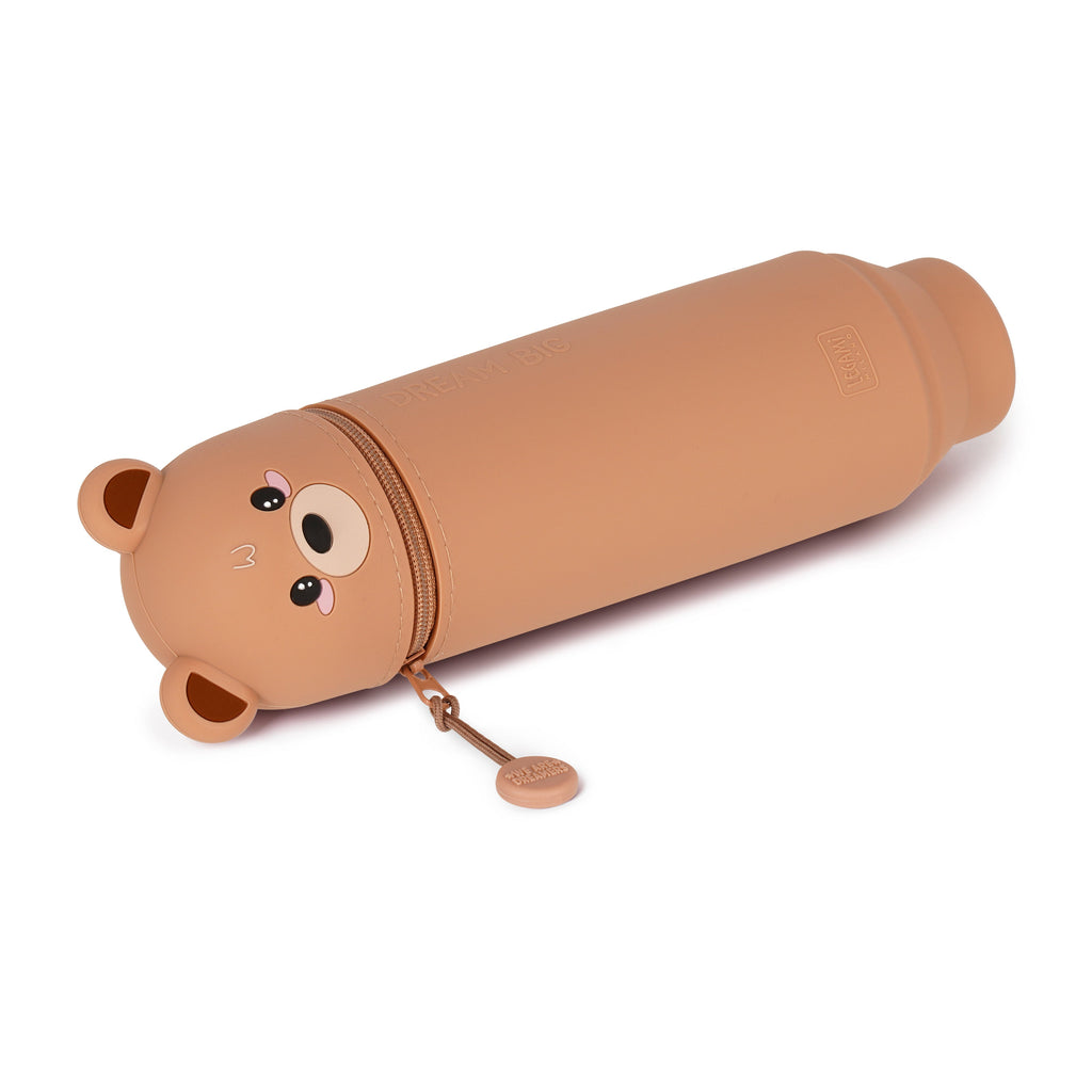 Legami "Hug Me" 2-in-1 Silicone Pennenzak Kawai | Teddybeer