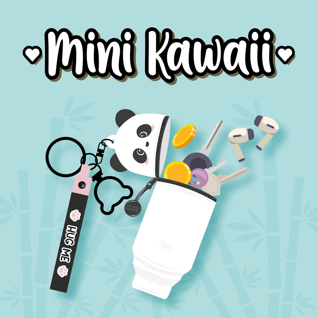 Legami Portemonnee met Sleutelhanger Mini Kawai | Panda