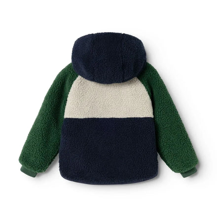 Liewood Jackson Omkeerbare Jas | Garden Green Multi Mix
