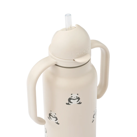 Liewood Kimmie Drinkfles 250ml | Mini Panda / Sandy