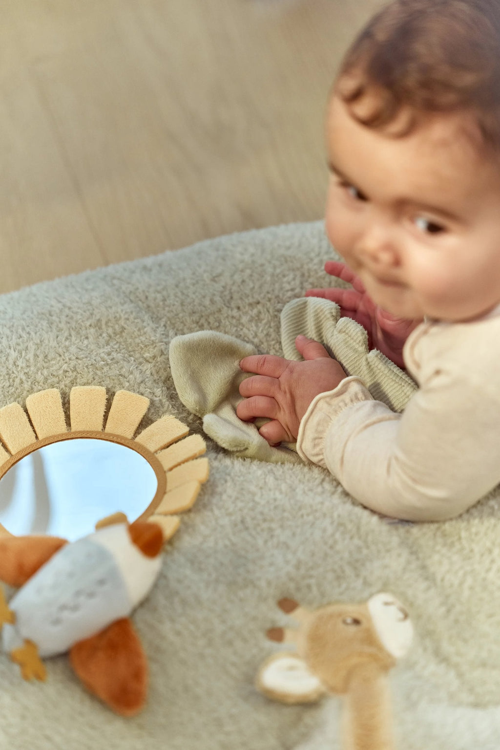 Little Dutch Activiteiten Speelmat Safari Friends | Groen