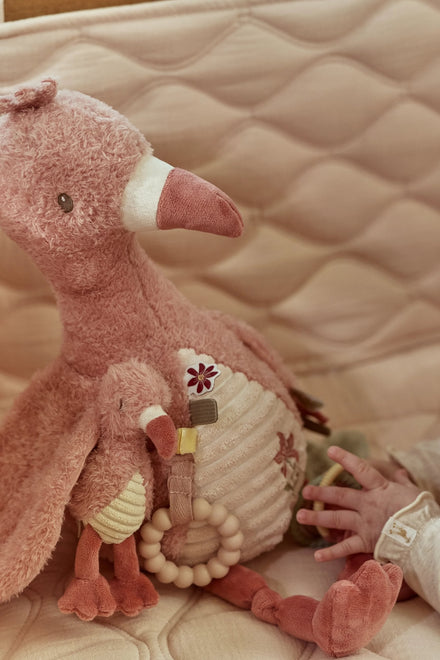 Little Dutch Activiteitenknuffel Safari Friends | Flamingo