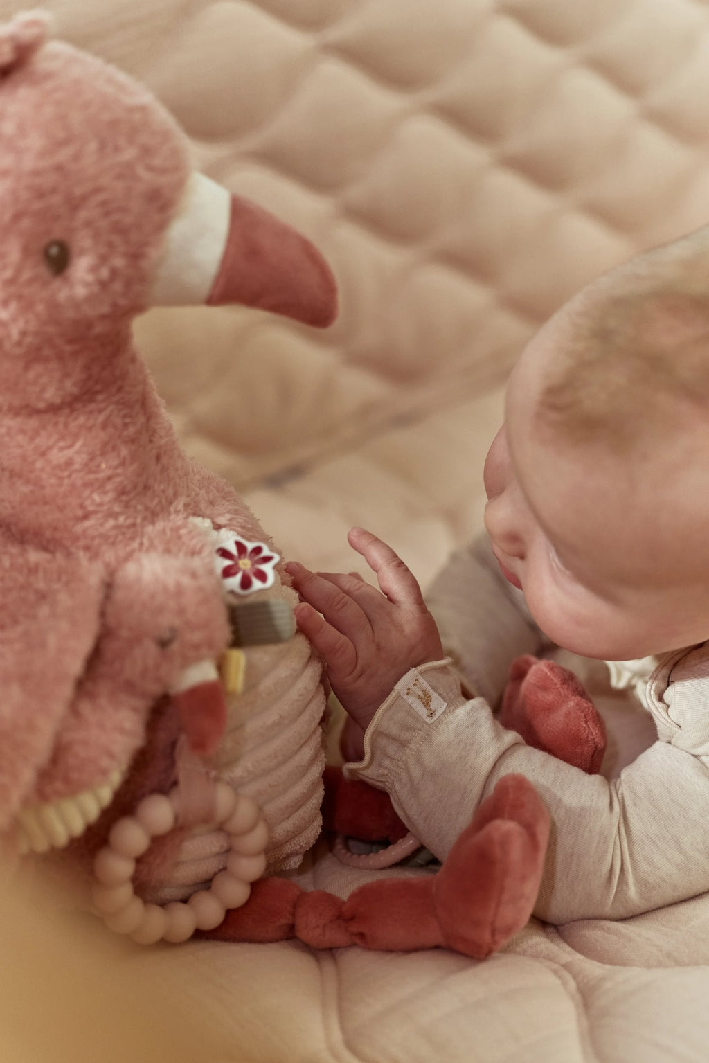 Little Dutch Activiteitenknuffel Safari Friends | Flamingo