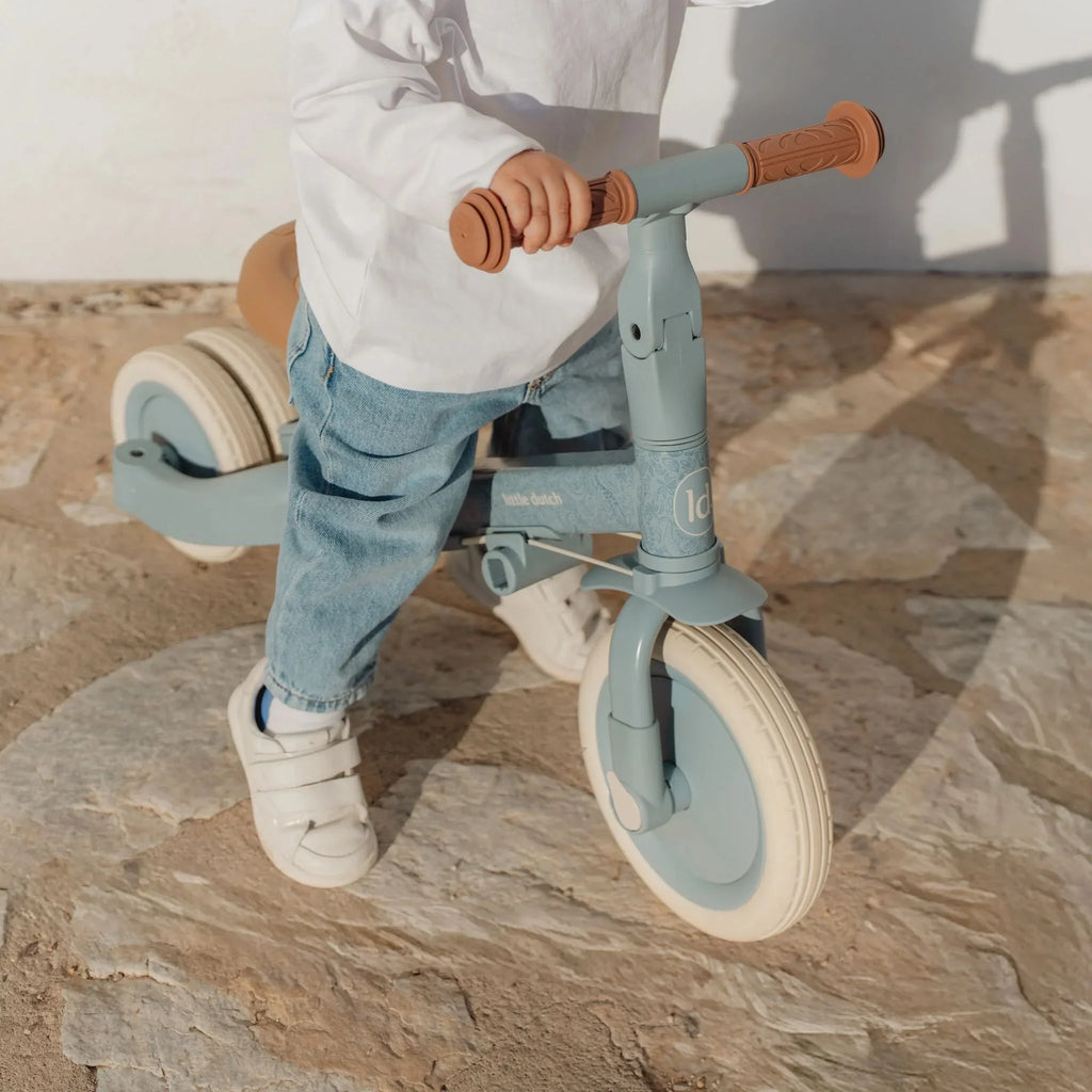 Little Dutch Driewieler 4-in-1 | Blauw