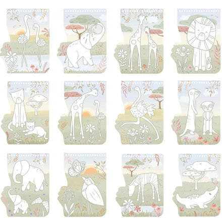 Little Dutch Kleurboek Safari Friends | Rosa
