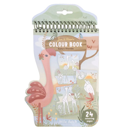 Little Dutch Kleurboek Safari Friends | Rosa