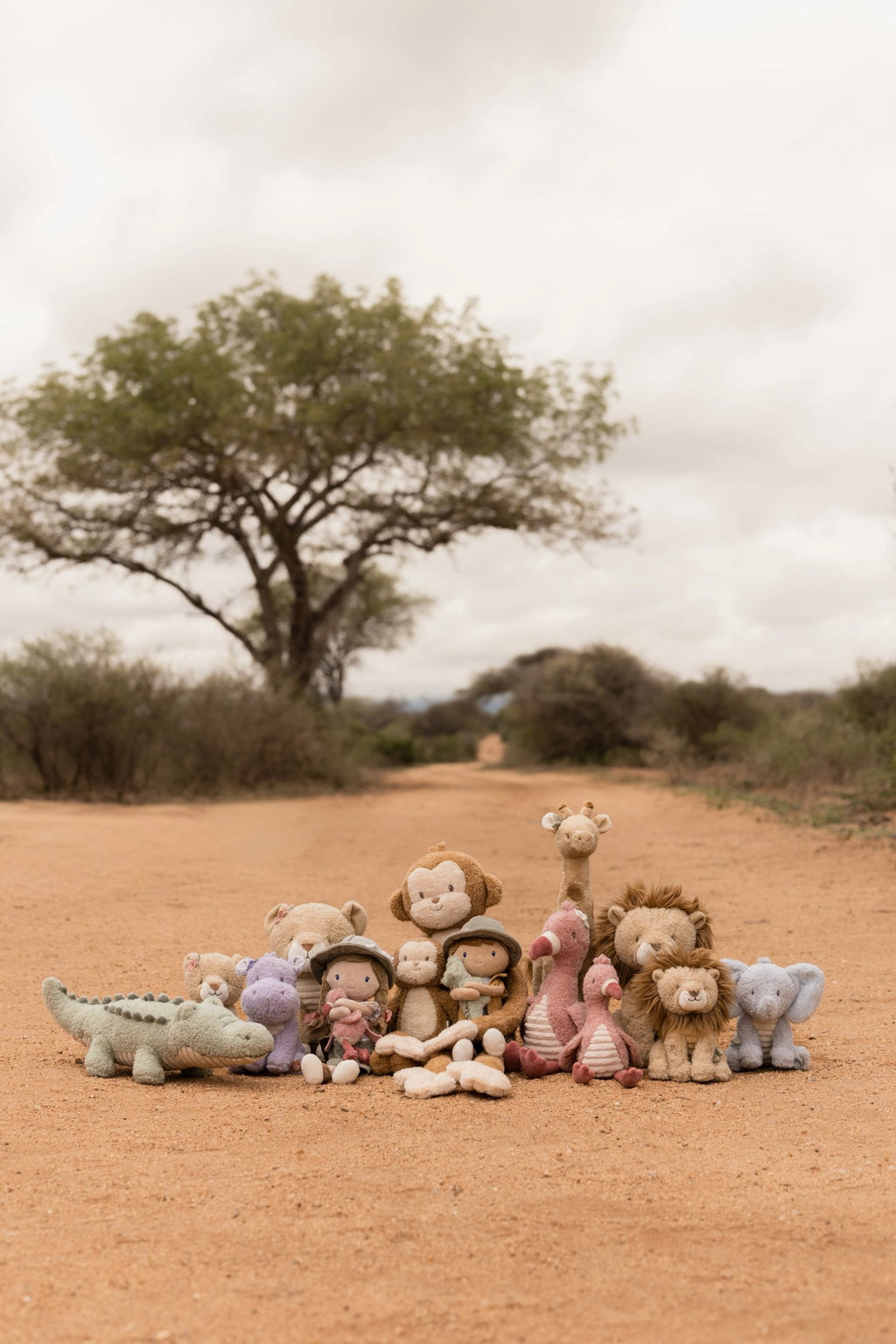 Little Dutch Knuffel Safari Friends | Flamingo 17cm