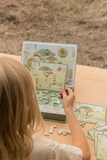 Little Dutch Magnetisch Speelbord Safari Friends